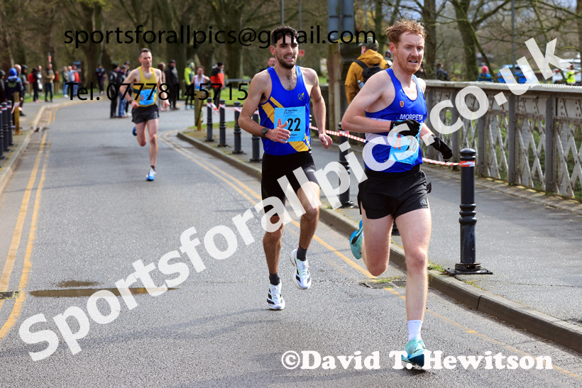 Senior Mens 12 Stage Road Relay, 2026 Northern Mens 12 and Womens 6 Stage Road Relays and Young Athletes 5k, Sheepmount Stadium, Carlisle. Photo: David T. Hewitson/Sports for All Pics